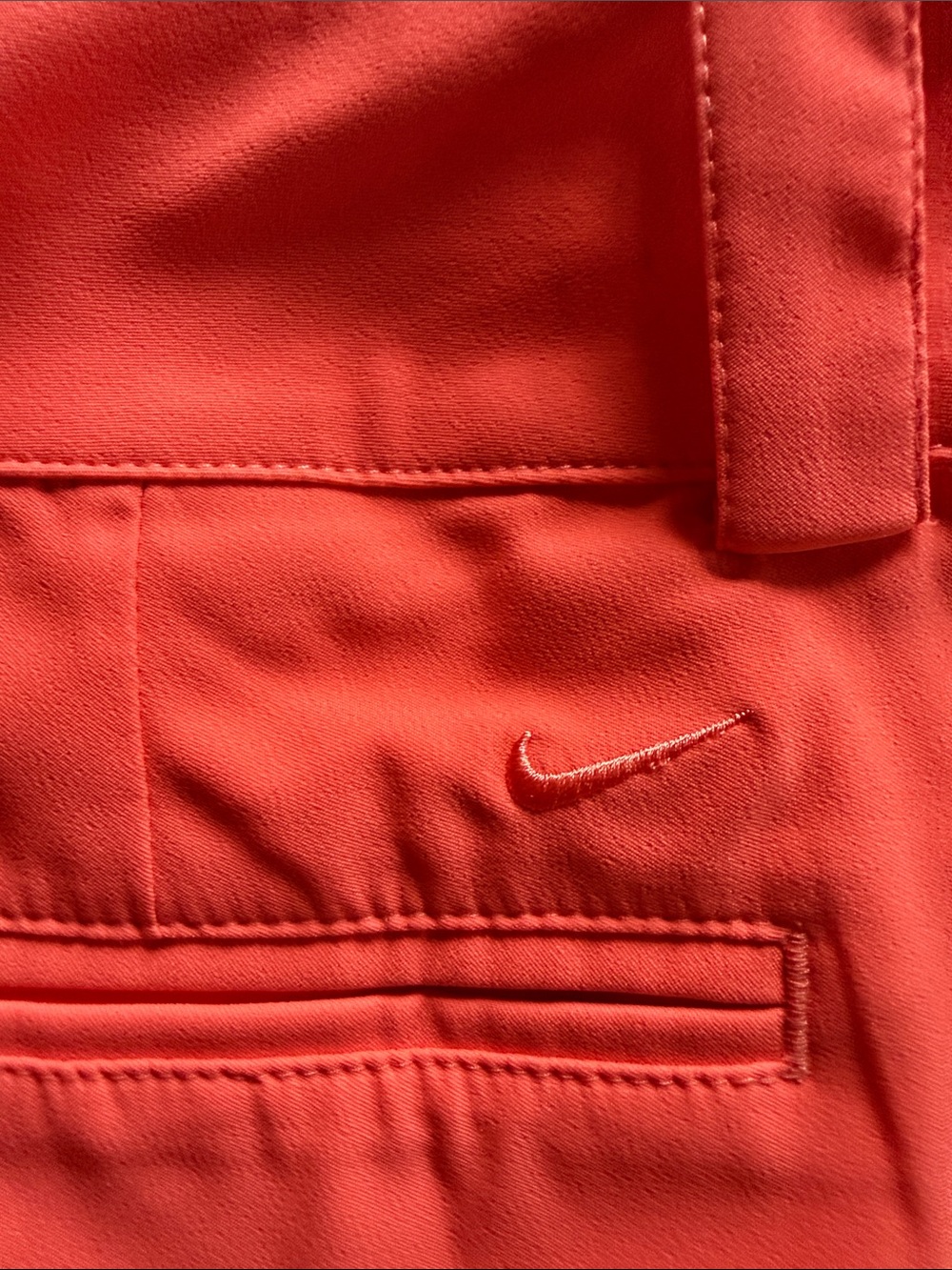 Nike Orange Women's Casual Shorts - Picture 4 of 4